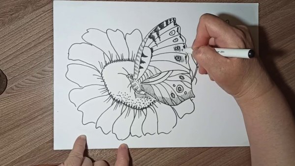 Идеи для срисовки красивый фломастерами поэтапно (90 фото)