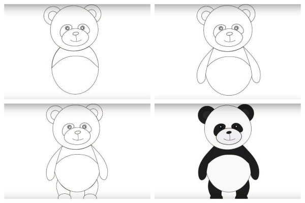Идеи для срисовки медведя простым карандашом поэтапно (90 фото)