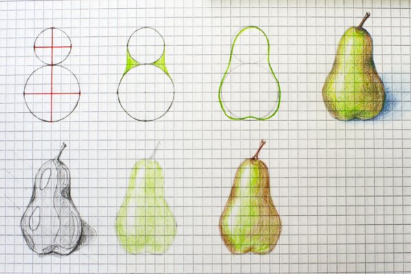 Идеи для срисовки в клеточку легкие и красивые авокадо (90 фото)