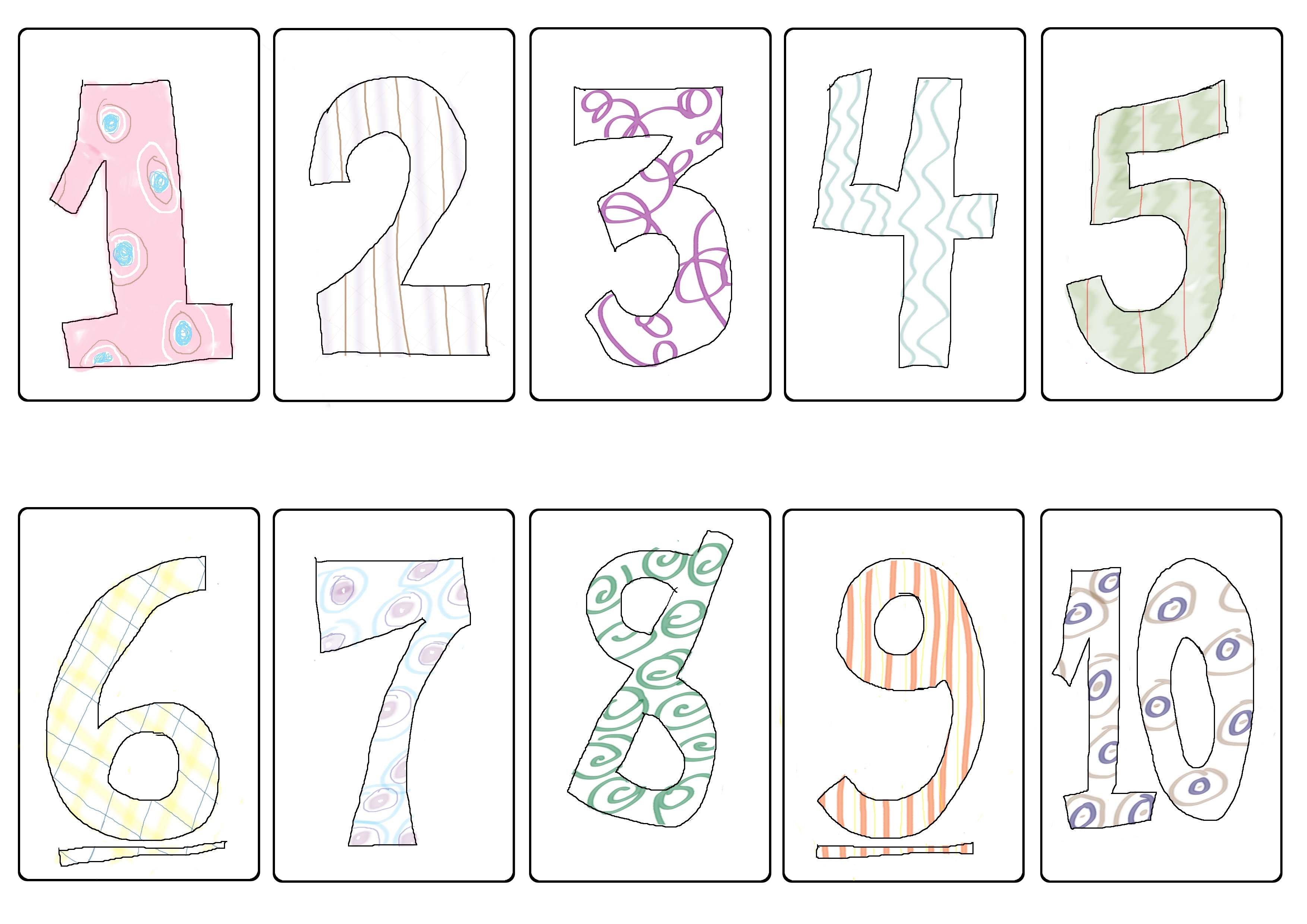 Каждая цифра на картинке получилась. Карточки с цифрами для детского сада. Вырезать цифры для дошкольников. Цифры с картинками от 1 до 10 картинки для печати. Цифры для распечатывания.