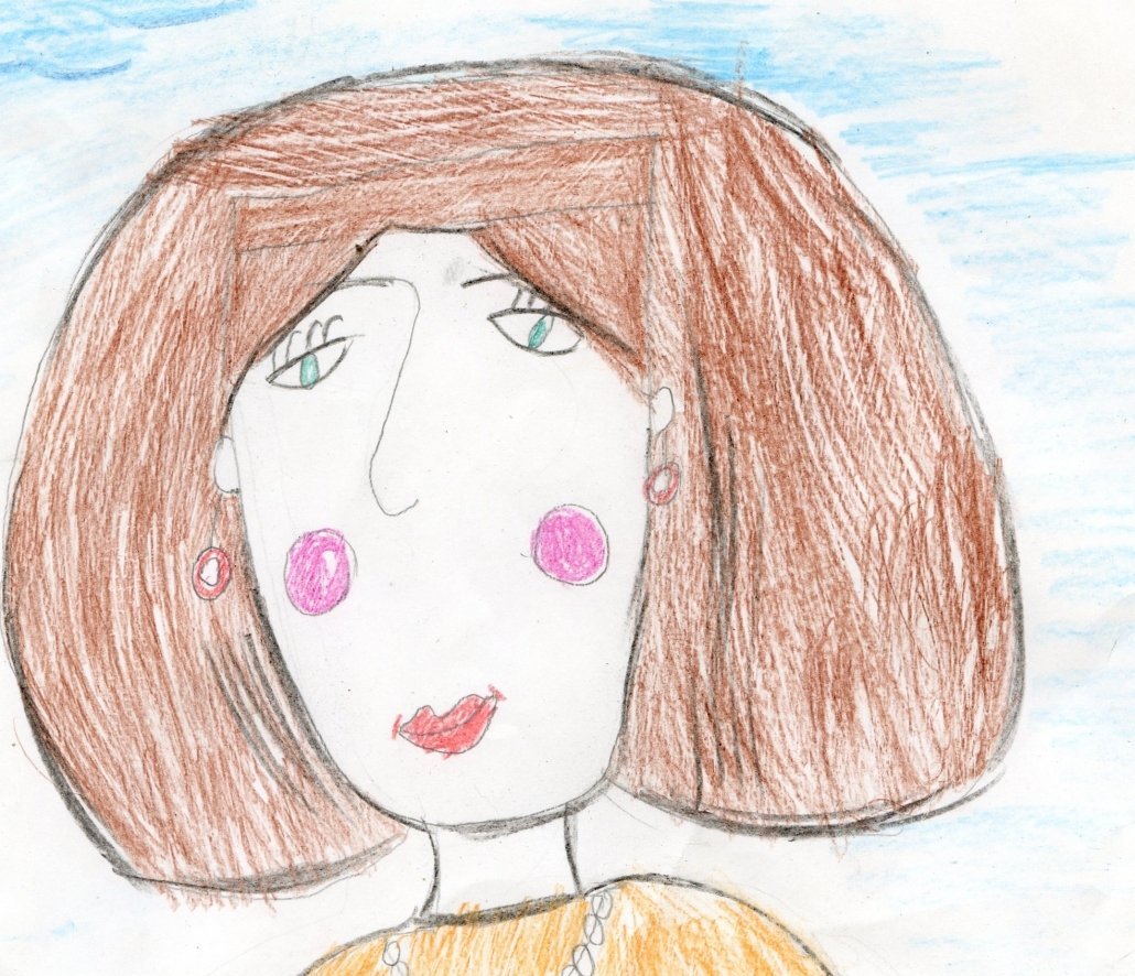 Портрет мамы рисунок карандашом легко (49 фото) » Рисунки для срисовки и не только