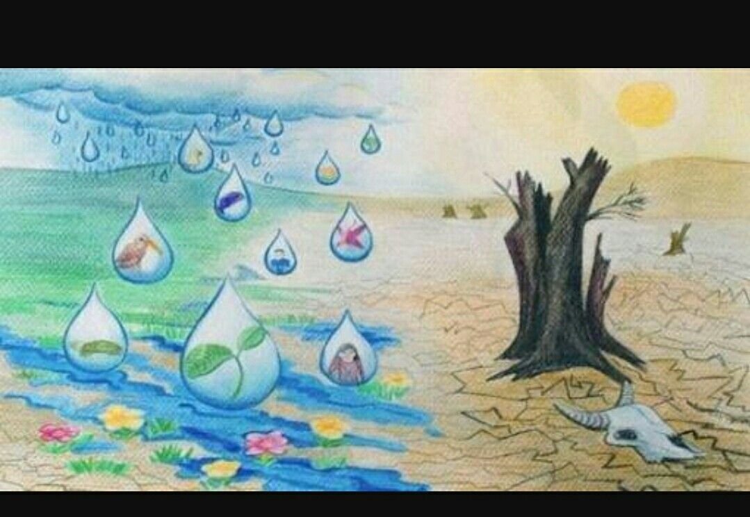 Рисунок ко дню воды