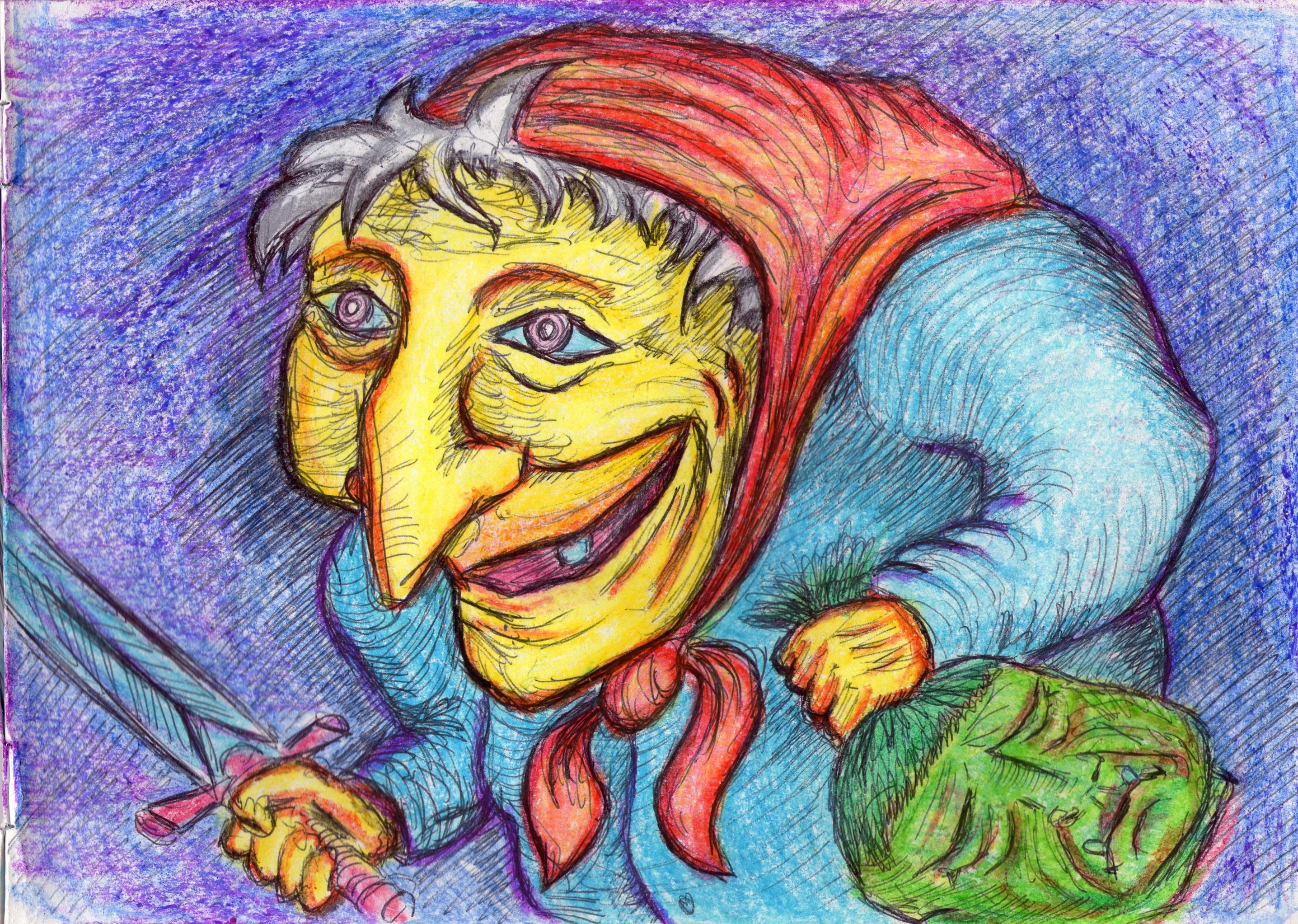 Рисунок бабы яги. Баба Яга и меч кладенец. Баба-Яга. Портрет бабы яги. Старуха баба Яга.