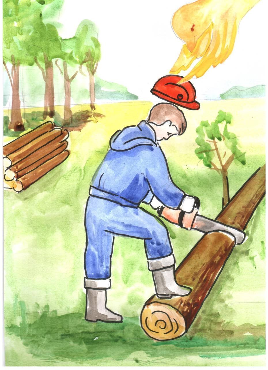 Труд людей в лесу. Труд рисунок. Рисунок по технике безопасности. Человек труда рисунок. Рисунок на тему труд.
