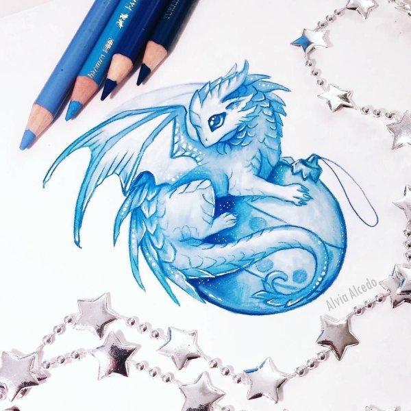 Идеи для срисовки дракон красивый (90 фото)