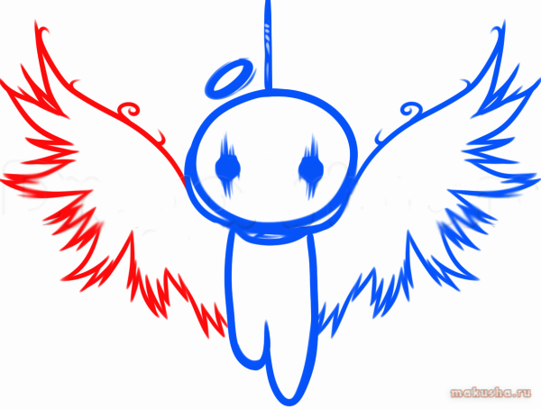 Идеи для срисовки красивый ангела (90 фото)