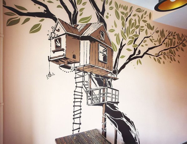 Идеи для срисовки красивые для стен дома (90 фото)