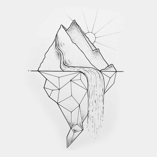Идеи для срисовки треугольник красивый (90 фото)