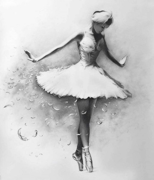 Идеи для срисовки балет красивые (90 фото)