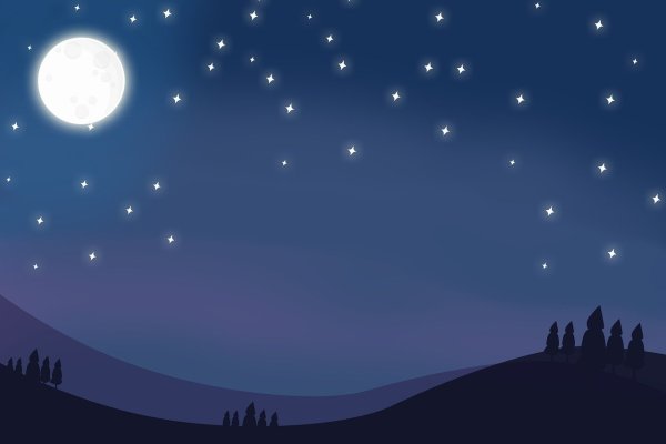 Идеи для срисовки красивое ночное небо со звездами (90 фото)