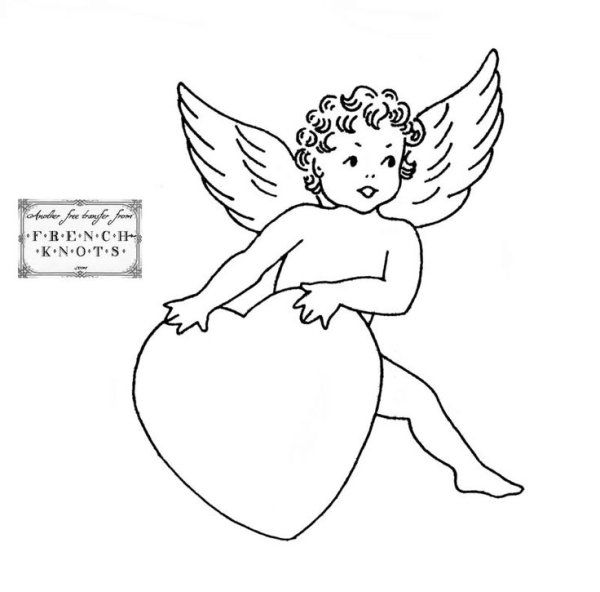 Идеи для срисовки ангелов с крыльями красивые для детей (90 фото)