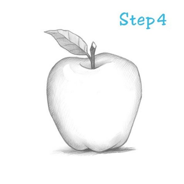 Идеи для срисовки красивое яблоко (90 фото)
