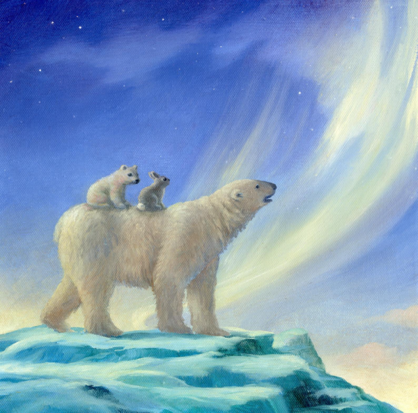 «Белый медведь и Северное сияние» о.в.Павлова с.39;