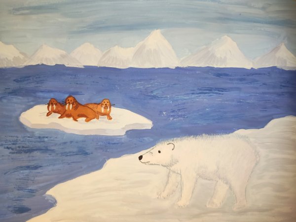 Нарисовать Арктику
