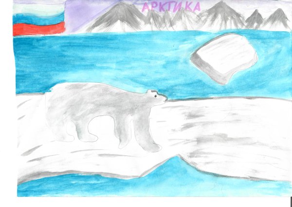 Символ Арктики рисунок