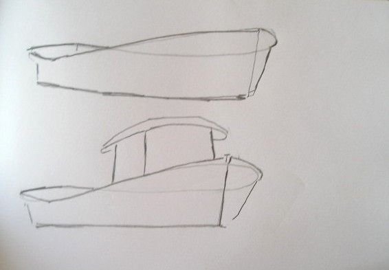 Лодка для рисования