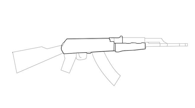 Легкие автомат калашникова