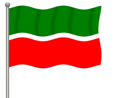 Флаг Татарстана рисунок