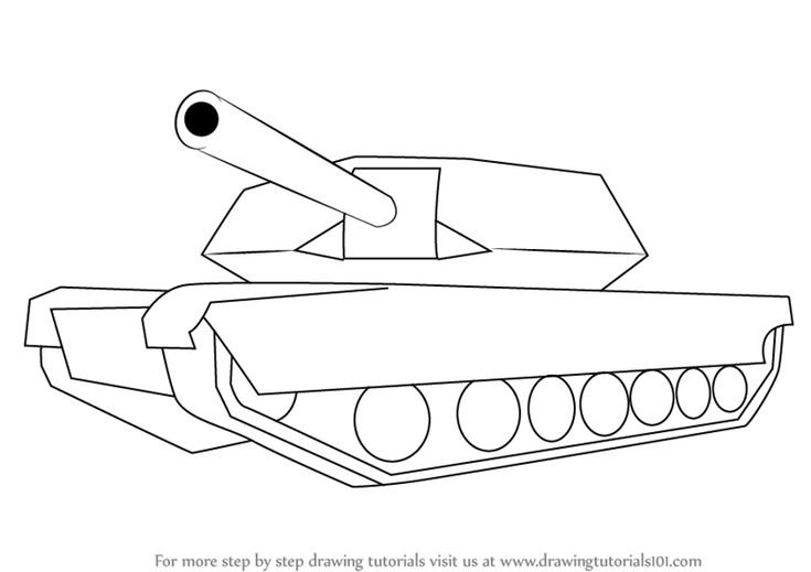 Рисунок танка