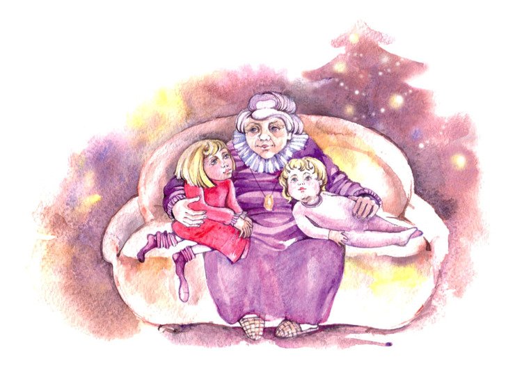 Бабушкины сказки рисунок