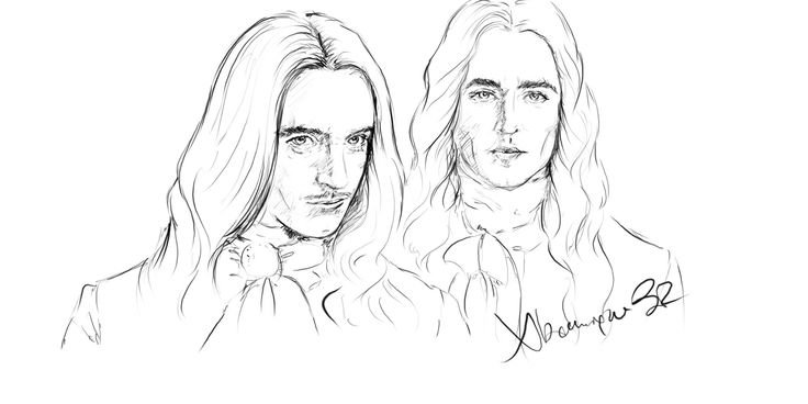 Филипп Орлеанский рисунок