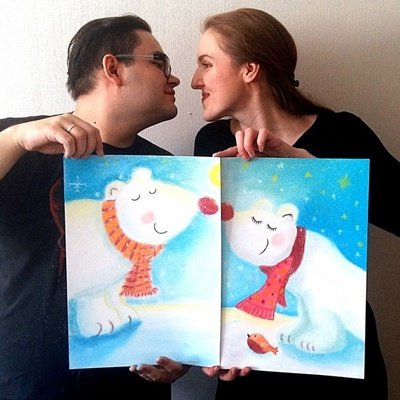 Рисование на холсте мастер класс
