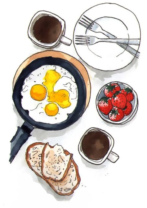 Рисунки еды
