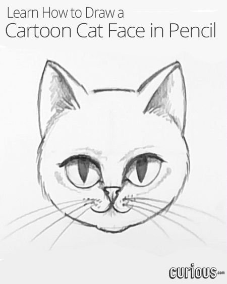 Лёгкий рисунок cartoon Cat