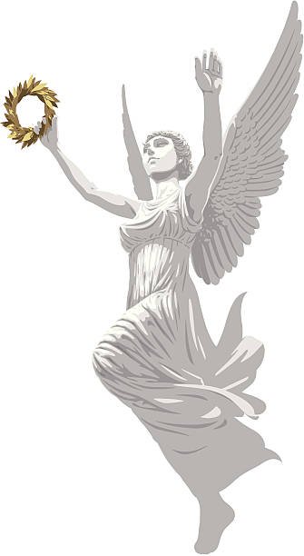 Ника богиня Победы рисунок