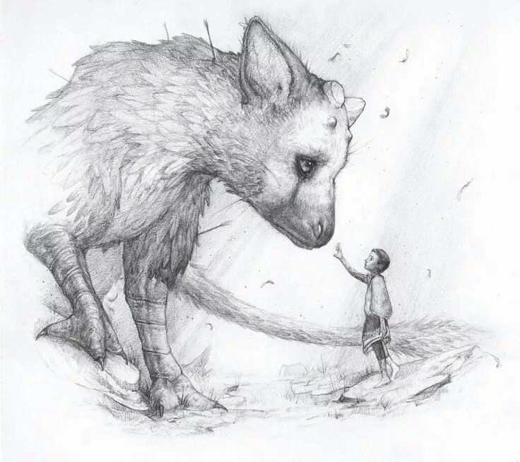 The last Guardian питомец