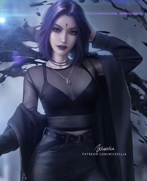 Raven DC Art