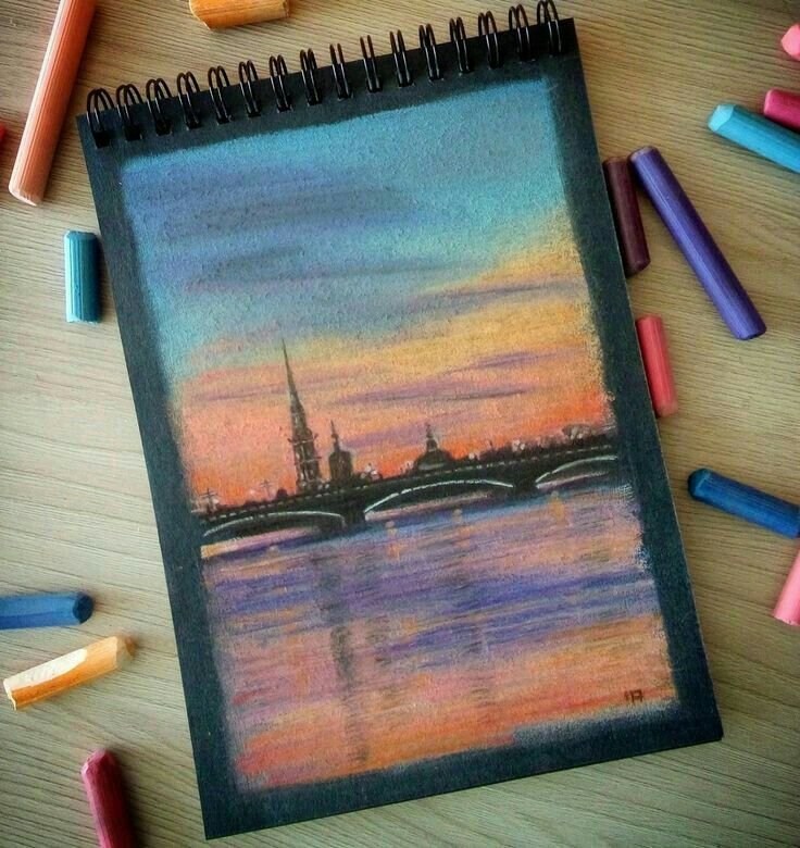 Рисование пастелью для начинающих
