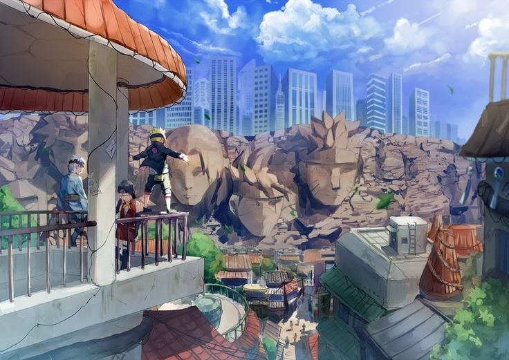 Деревня Коноха Боруто