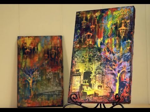 Микс Медиа арт панно Наталья Жукова