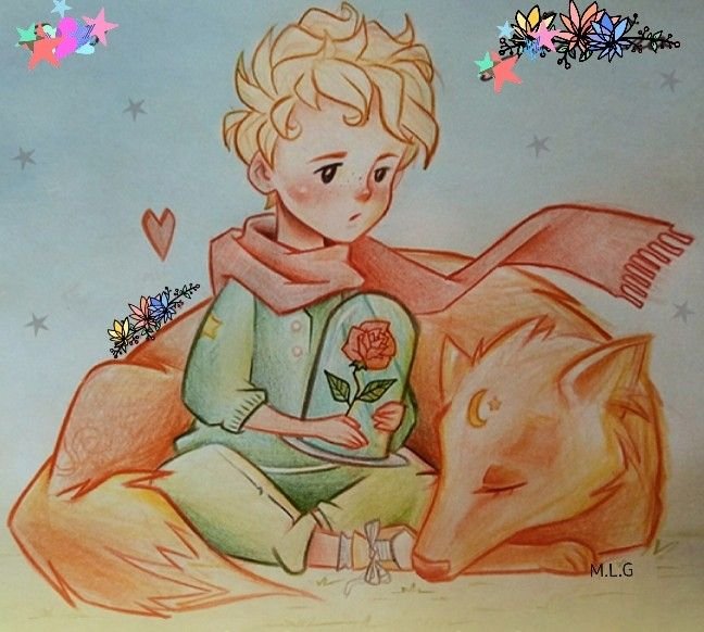 Маленький принц скетч