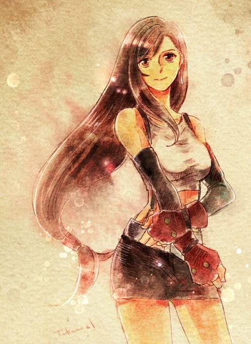Final Fantasy персонажи девушки