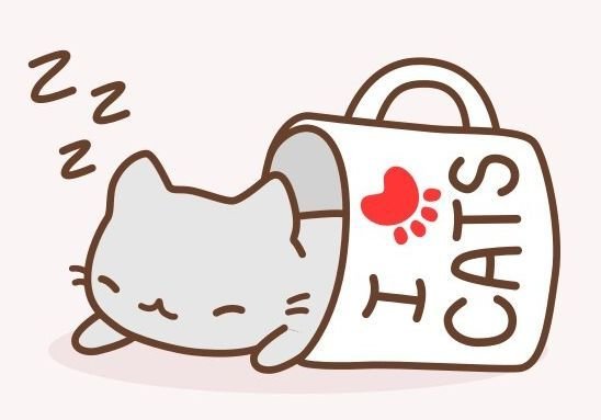Легкие cartoon cat