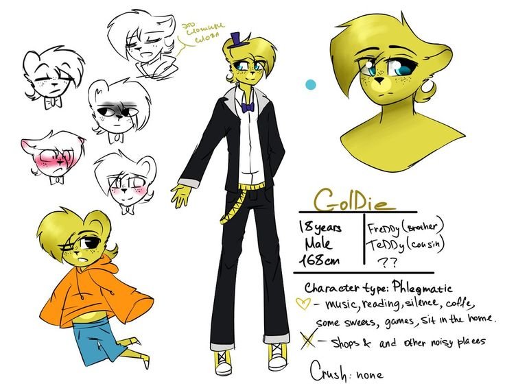 Crazy matroskin55 FNAF Фредди и Голди