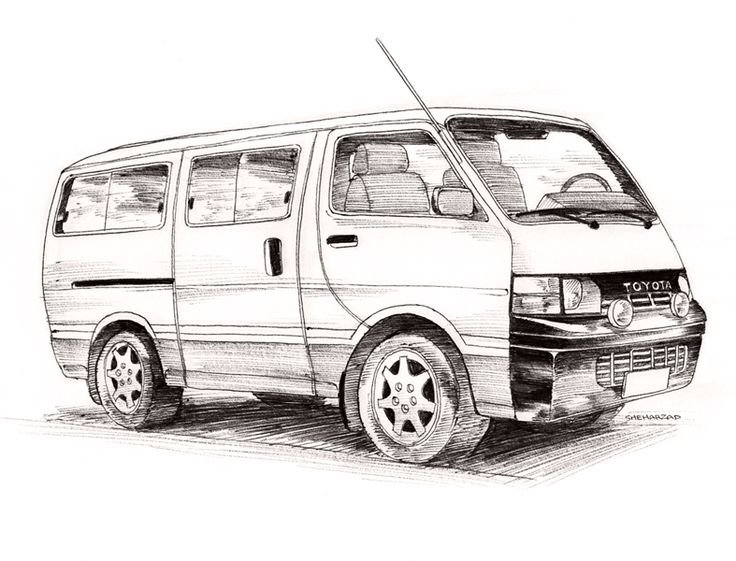 Toyota Hiace van lh119