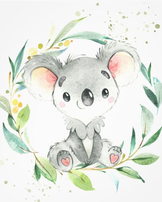 Милые коалы рисунки