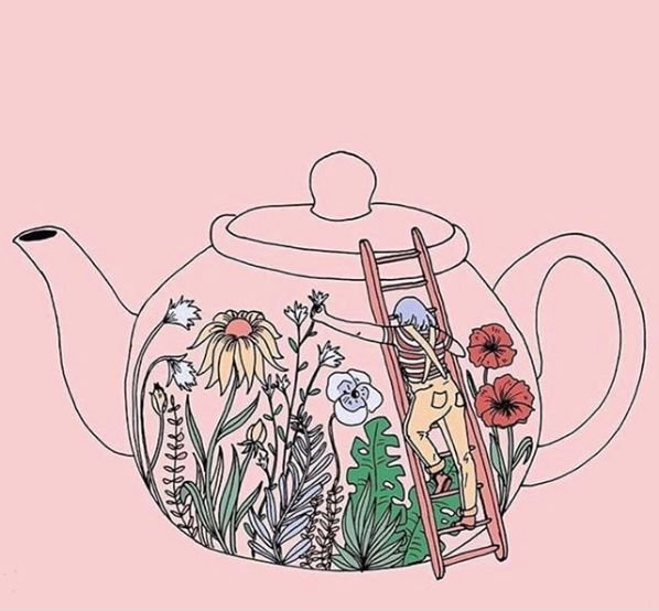 Рисунок современного чайника