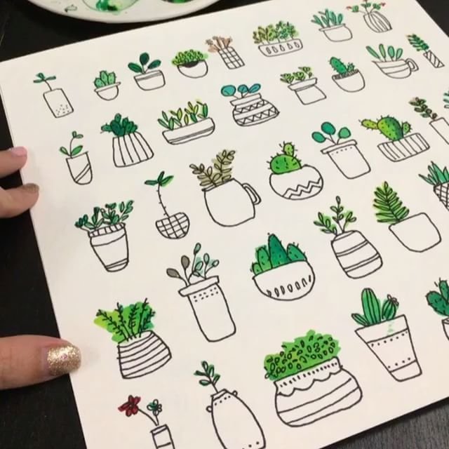 Маленькие рисунки для скетчбука
