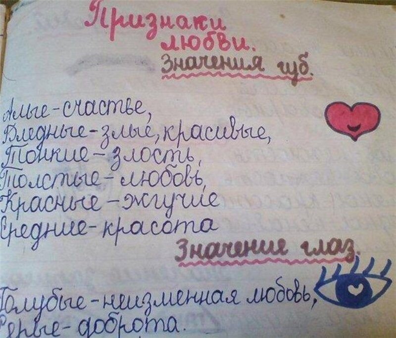 Анкета рисунок