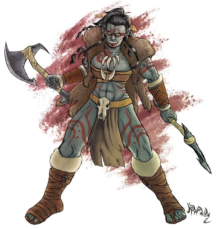 Полуорк Pathfinder