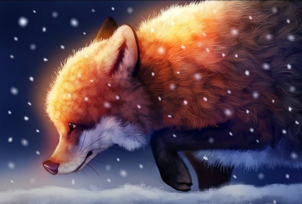 Новогодний Лисенок