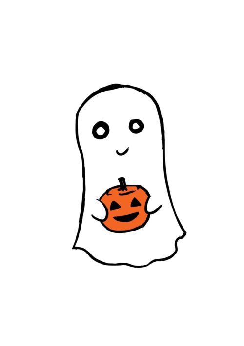 Хэллоуин рисунки для срисовки лёгкие