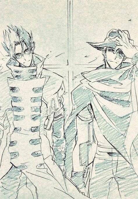 Vash x Wolfwood Yaoi
