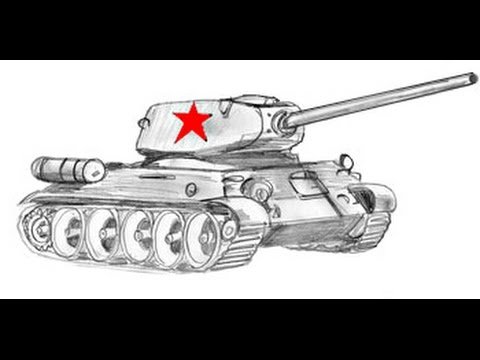 Рисунки танков т 34