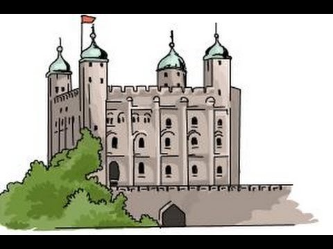 Лондонский Тауэр рисунок