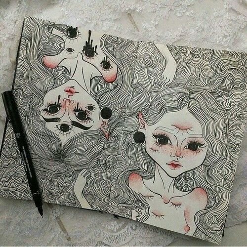 Рисунки для скетчбука